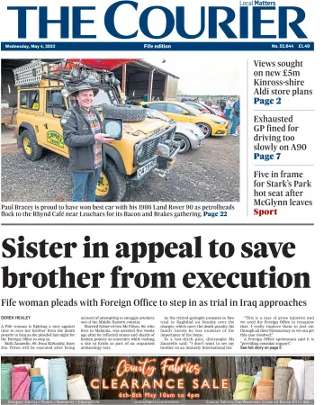 The Courier & Advertiser (Fife Edition) - 04 5월 2022