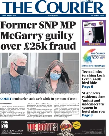 The Courier & Advertiser (Fife Edition) - 13 5월 2022