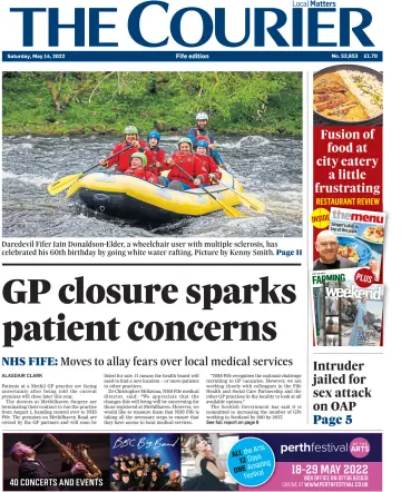 The Courier & Advertiser (Fife Edition) - 14 May 2022