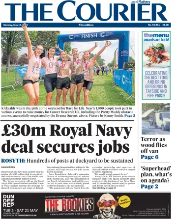The Courier & Advertiser (Fife Edition) - 16 5월 2022