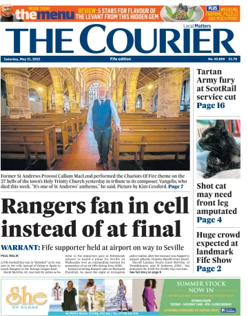 The Courier & Advertiser (Fife Edition) - 21 May 2022