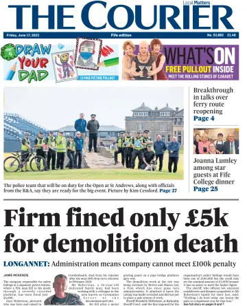 The Courier & Advertiser (Fife Edition) - 17 6월 2022
