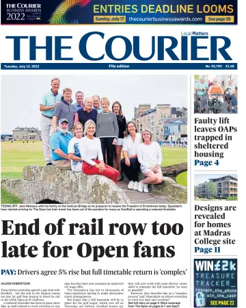 The Courier & Advertiser (Fife Edition) - 12 Jul 2022