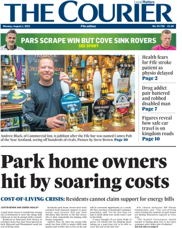 The Courier & Advertiser (Fife Edition) - 1 Aug 2022
