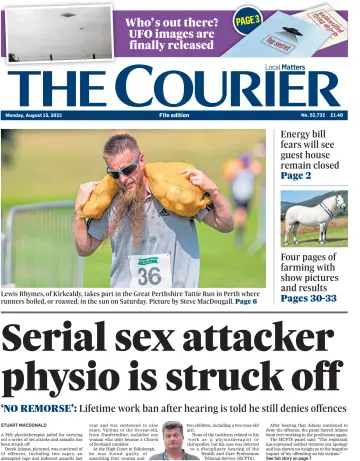 The Courier & Advertiser (Fife Edition) - 15 8월 2022