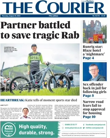 The Courier & Advertiser (Fife Edition) - 25 8월 2022