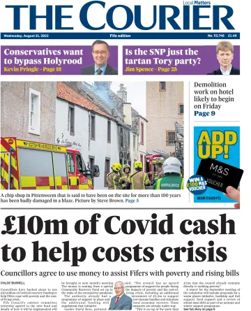 The Courier & Advertiser (Fife Edition) - 31 Aug 2022