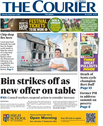 The Courier & Advertiser (Fife Edition) - 3 Sep 2022