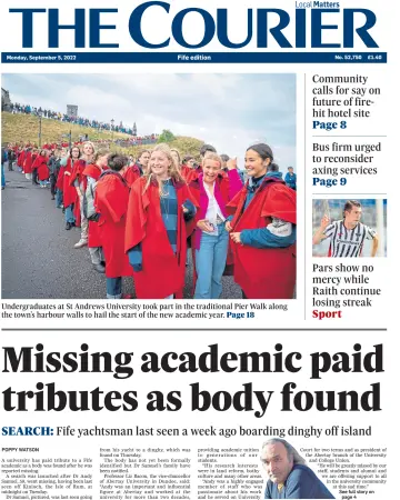 The Courier & Advertiser (Fife Edition) - 05 9월 2022