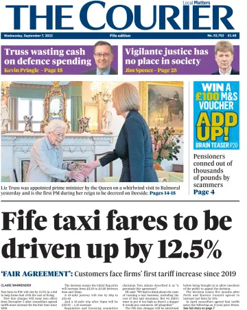 The Courier & Advertiser (Fife Edition) - 7 Sep 2022