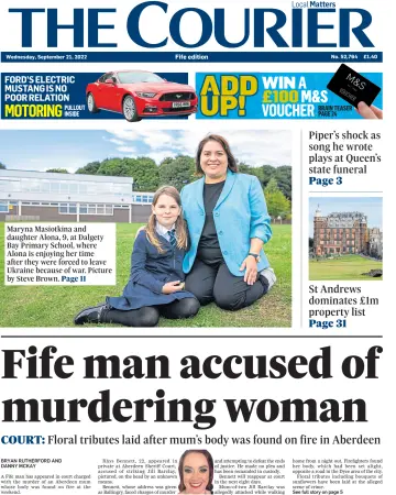 The Courier & Advertiser (Fife Edition) - 21 Sep 2022