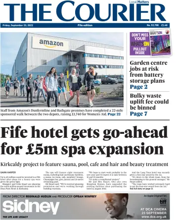The Courier & Advertiser (Fife Edition) - 23 9월 2022