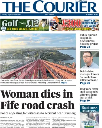 The Courier & Advertiser (Fife Edition) - 27 9월 2022