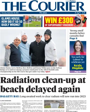 The Courier & Advertiser (Fife Edition) - 29 Sep 2022