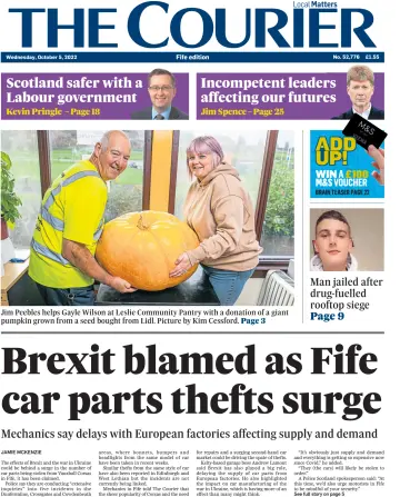 The Courier & Advertiser (Fife Edition) - 05 10월 2022