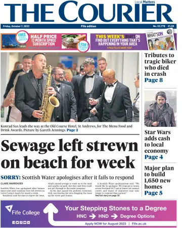 The Courier & Advertiser (Fife Edition) - 7 Oct 2022