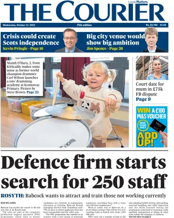 The Courier & Advertiser (Fife Edition) - 12 10월 2022