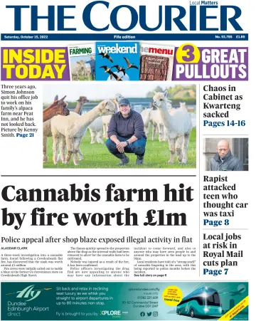 The Courier & Advertiser (Fife Edition) - 15 10월 2022