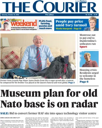The Courier & Advertiser (Fife Edition) - 22 Oct 2022
