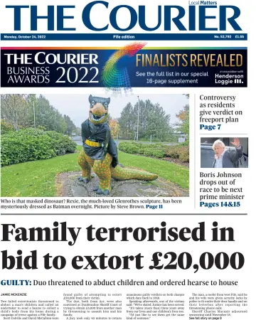 The Courier & Advertiser (Fife Edition) - 24 Oct 2022