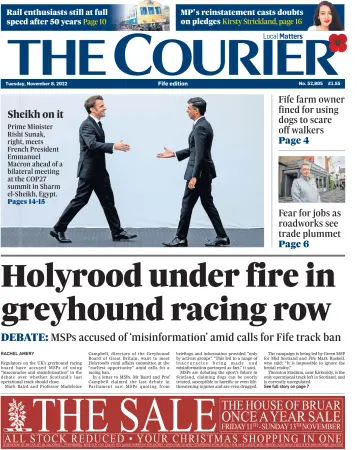 The Courier & Advertiser (Fife Edition) - 08 11월 2022
