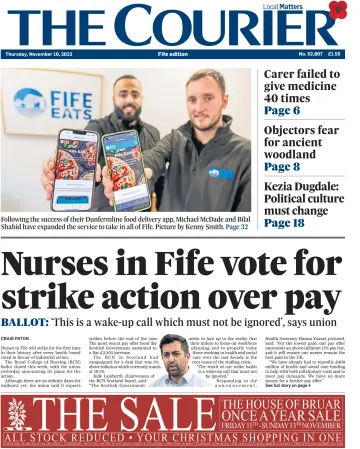 The Courier & Advertiser (Fife Edition) - 10 11월 2022