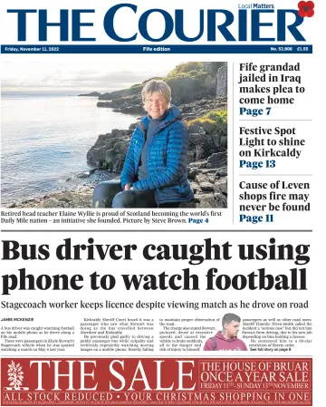 The Courier & Advertiser (Fife Edition) - 11 11월 2022