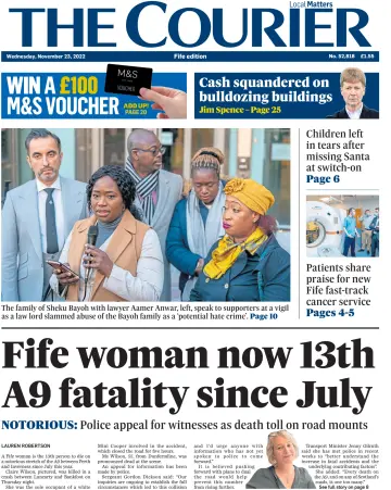 The Courier & Advertiser (Fife Edition) - 23 11월 2022