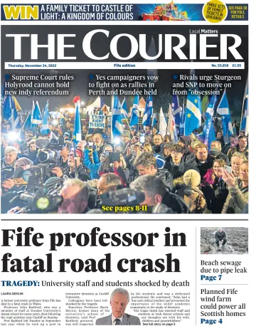 The Courier & Advertiser (Fife Edition) - 24 11월 2022