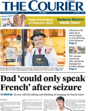 The Courier & Advertiser (Fife Edition) - 29 11월 2022