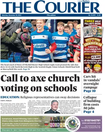 The Courier & Advertiser (Fife Edition) - 10 Dec 2022