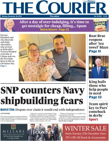 The Courier & Advertiser (Fife Edition) - 26 12월 2022