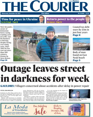 The Courier & Advertiser (Fife Edition) - 28 Dec 2022