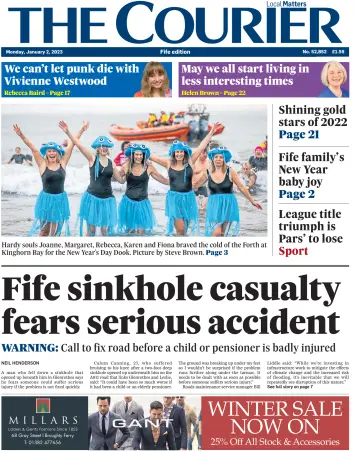 The Courier & Advertiser (Fife Edition) - 2 Jan 2023