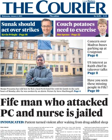The Courier & Advertiser (Fife Edition) - 4 Jan 2023