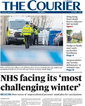 The Courier & Advertiser (Fife Edition) - 5 Jan 2023
