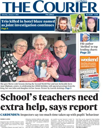 The Courier & Advertiser (Fife Edition) - 7 Jan 2023