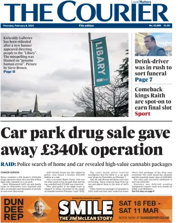 The Courier & Advertiser (Fife Edition) - 9 Feb 2023