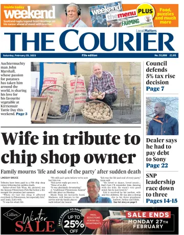 The Courier & Advertiser (Fife Edition) - 25 Feb 2023