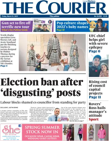 The Courier & Advertiser (Fife Edition) - 31 Mar 2023