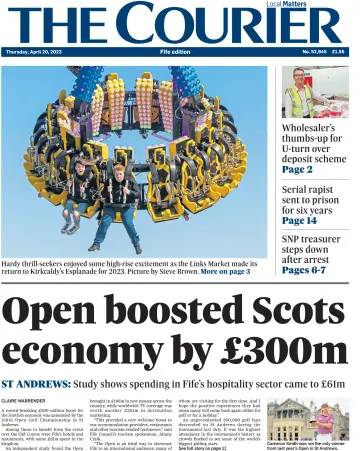 The Courier & Advertiser (Fife Edition) - 20 Apr 2023