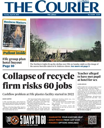 The Courier & Advertiser (Fife Edition) - 25 4월 2023