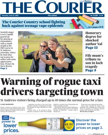 The Courier & Advertiser (Fife Edition) - 22 Jun 2023