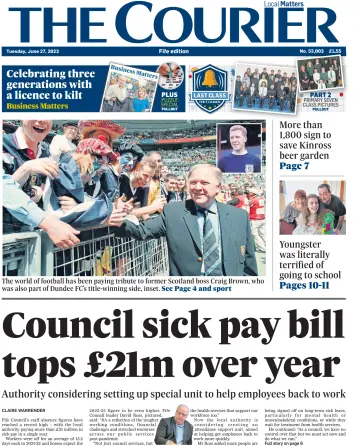 The Courier & Advertiser (Fife Edition) - 27 6월 2023