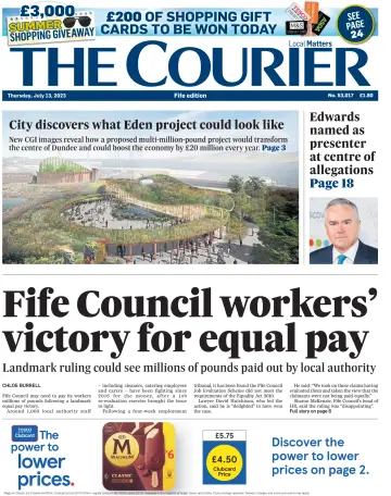 The Courier & Advertiser (Fife Edition) - 13 7월 2023