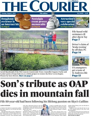 The Courier & Advertiser (Fife Edition) - 01 8월 2023