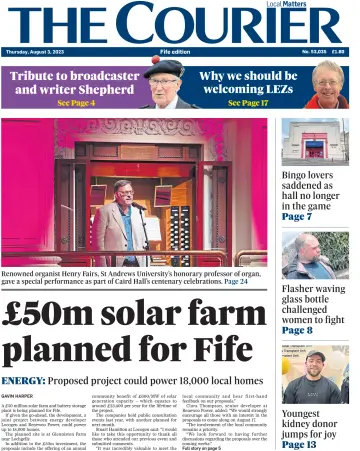 The Courier & Advertiser (Fife Edition) - 3 Aug 2023