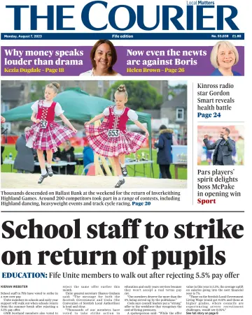 The Courier & Advertiser (Fife Edition) - 7 Aug 2023