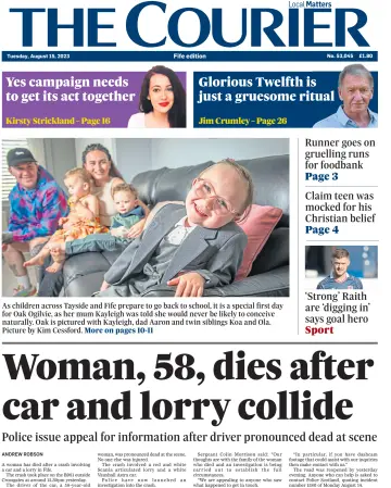 The Courier & Advertiser (Fife Edition) - 15 Aug 2023
