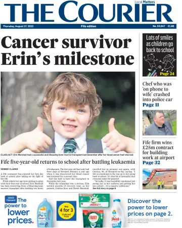 The Courier & Advertiser (Fife Edition) - 17 Aug 2023